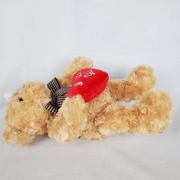 Mai-toi I love you Valentines plush bear - Picture 3 of 11